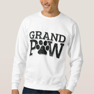 Grandpaw Dog Grandpa Grand Paw Gifts Men Dad Fathe Sweatshirt