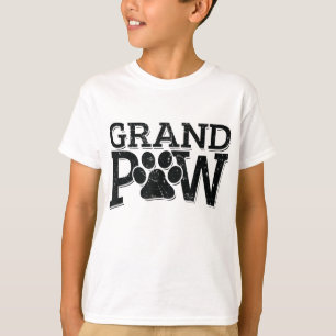 Grandpaw Dog Grandpa Grand Paw Gifts Men Dad Fathe T-Shirt