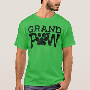 Grandpaw Dog Grandpa s Grand Paw Gifts Men Dad Fat T-Shirt