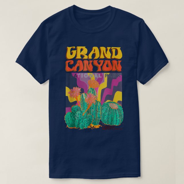 Grands Canyons Bad Bunny Targets National Park Fou T-Shirt (Design Front)