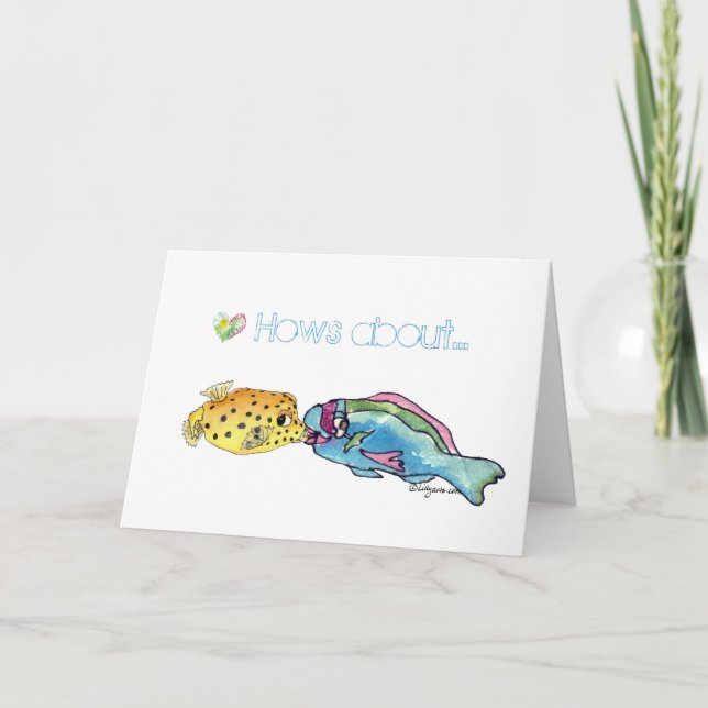 Grands de poisson ont mouillé la carte de (Devant)