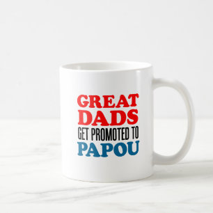 Grands papas promus dans la tasse de Papou
