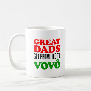 Grands papas promus dans la tasse de Vovo