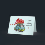 Grandson 31st Birthday Car Load of Hearts Card<br><div class="desc">Trust us when we say that this card will undoubtedly bring a smile on your grandson’s face once he gets this from you to greet him a happy 31st birthday. Get a copy of this card now to give him on his special day.</div>