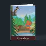 Grandson Birthday Card<br><div class="desc">Original art & design by Danieljm.</div>