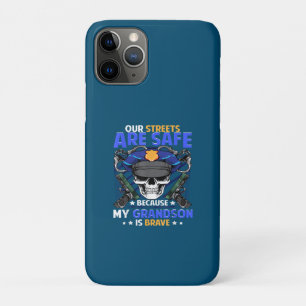 Grandson Cop Thin Blue Line Grand Son iPhone 11 Pro Case