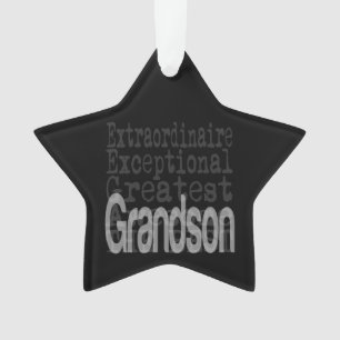 Grandson Extraordinaire Ornament