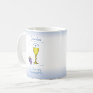 Grandson First Communion, Chalice with Host Coffee Mug