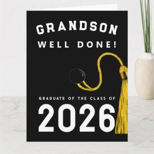 Grandson Graduation 2025 Card