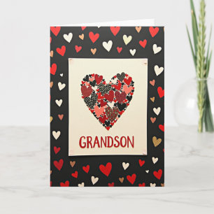 Grandson Heartfelt Love Card