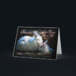 Grandson Kissing Bunnies Happy Birthday Card<br><div class="desc">Cute bunnies share a kiss!</div>