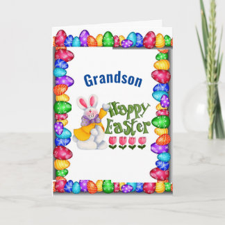 ***GRANDSON*** YOU ARE *LOVED* EASTER CARD