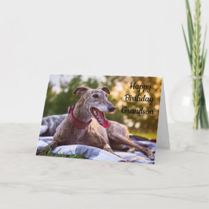 *GRANDSON'S BIRTHDAY* HOPE YOU ARE "HAPPY" CARD
