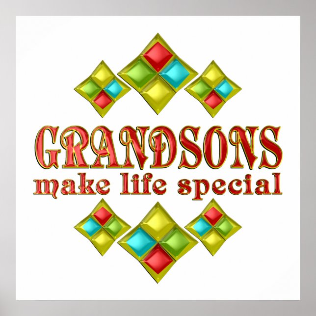 GRANDSONS MAKE LIFE SPECIAL POSTER (Front)