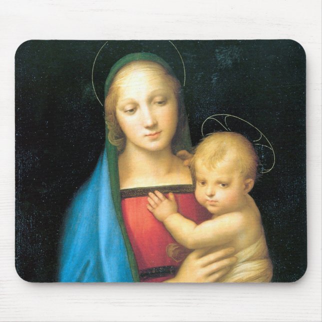 Granduca Madonna, Raphael Mouse Pad (Front)