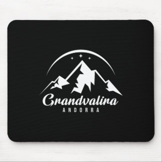Grandvalira Andorra Ski Resort Skiing Snowboarding Mouse Pad