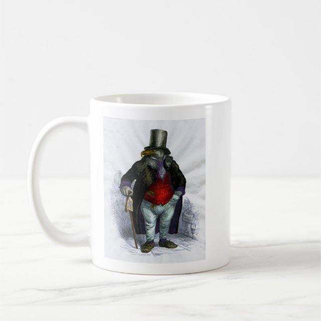 Grandville Sheeple Zendula Vulcain Café Mug (Gauche)