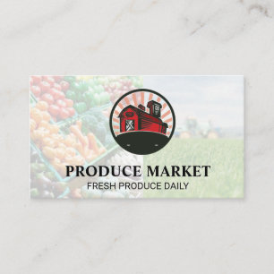 Grange   Carte de visite de produits frais