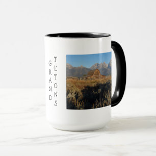 Grange classique et grande tétons de café Mug