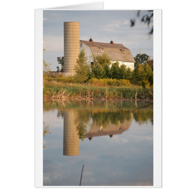 Grange dans l'eau (Devant)