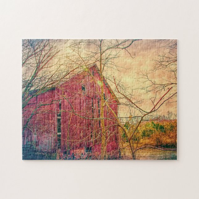 Grange rustique Ohio. Puzzle (Horizontal)