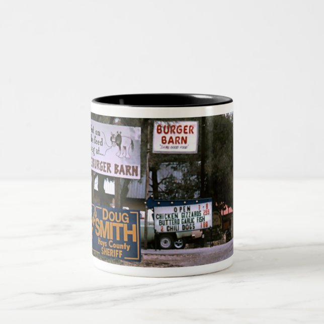 Grange Wimberley, tasse d'hamburger du Texas (Centre)