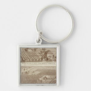Grangeville, Armona ranches Keychain