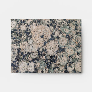 Granite background envelope