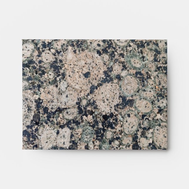 Granite background envelope (Front)