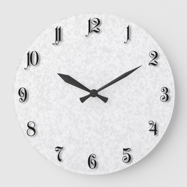 Granite background large clock (Front)