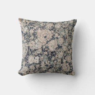 Granite background throw pillow