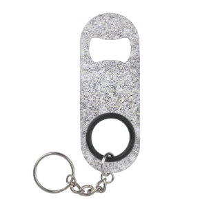 Granite Black Keychain Bottle Opener