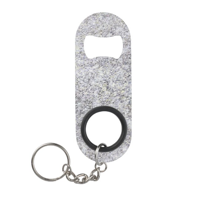 Granite Black    Keychain Bottle Opener (Front)