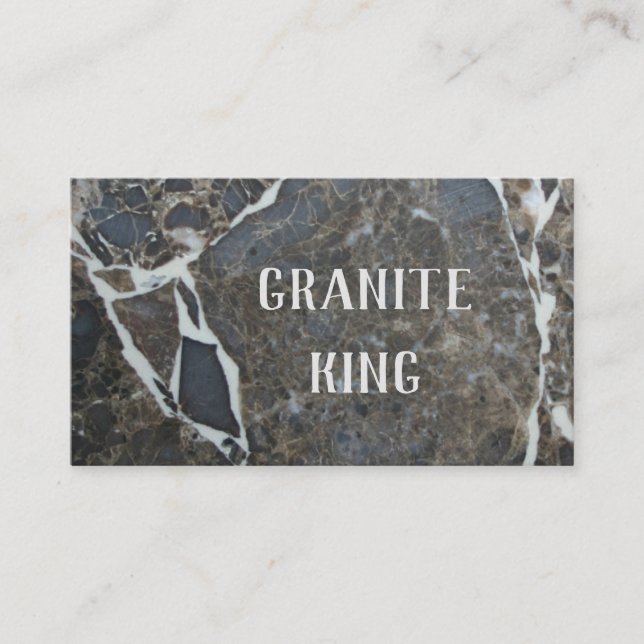 GRANITE CARTE DE VISITE (Devant)