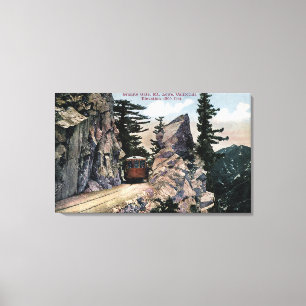 Granite Gate Railway View Canvas Print