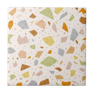 Granite Grainy Textured Italian Terrazzo Pattern  Tile