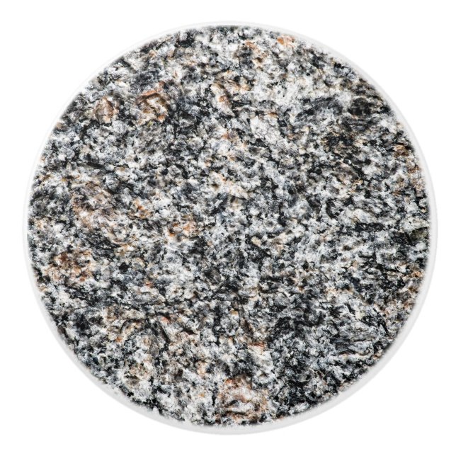 Granite - Hard Rock Ceramic Knob (Front)