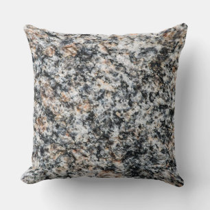 Granite - Hard Rock Throw Pillow