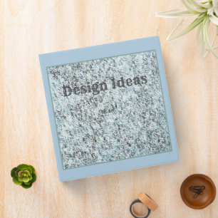Granite Inlaid Square Binder