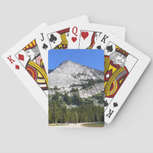 Granite Mountains at Tenaya Lake, Yosemite, CA Playing Cards