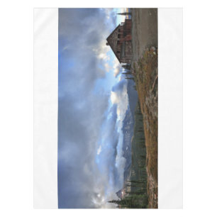 Granite Park Chalet - Glacier National Park Tablecloth