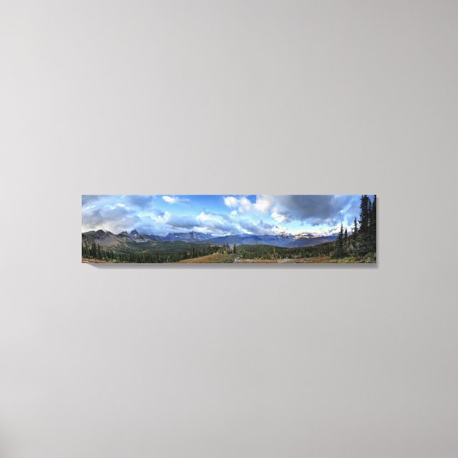 Granite Park - Glacier National Park Canvas Print (Front)