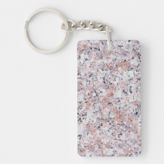 Granite pattern keychain (Front)