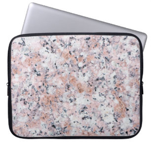 Granite pattern laptop sleeve