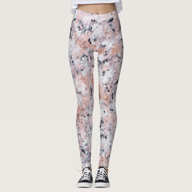 Granite pattern leggings (Front)