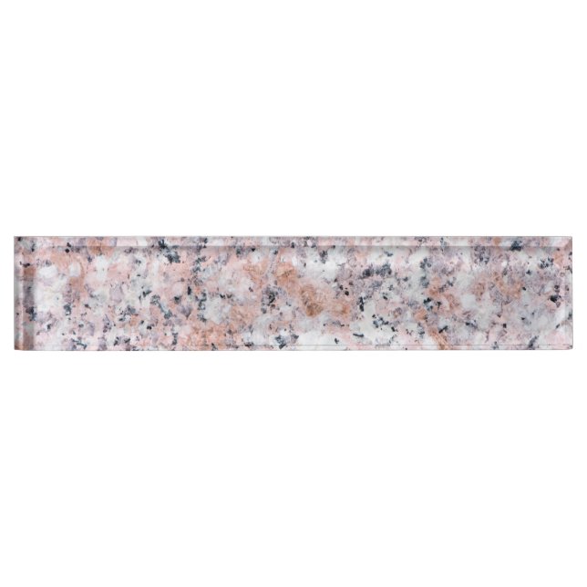 Granite pattern nameplate (Front)