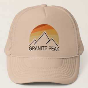 Granite Peak Montana Retro Trucker Hat