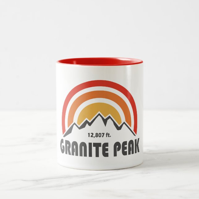 Granite Peak Two-Tone Coffee Mug (Center)
