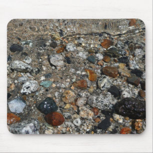 Granite Pebbles in Tenaya Lake at Yosemite Mouse Pad