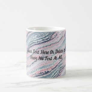 Granite Pink Blue Grey Marble Slate Agate Stone Coffee Mug